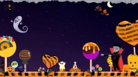 Halloween Night Party Design Template Presentation (16:9)