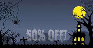 Halloween Online Ad Banner Facebook Template
