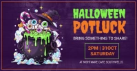 Halloween party,Halloween sale,party Facebook Shared Image template
