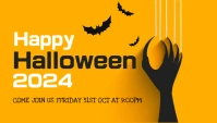 Halloween party,Halloween costume contest Blog Header template