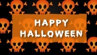 Halloween party,Halloween costume contest Blog Header template