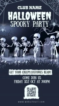 Halloween party,Halloween costume contest Instagram Story template