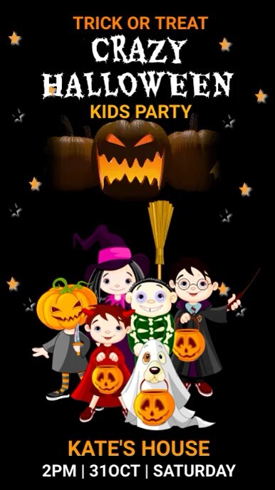 Halloween party,Halloween sale Instagram Story template