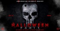 HALLOWEEN PARTY BANNER Facebook Shared Image template