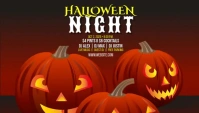 Halloween Party Blog Header template