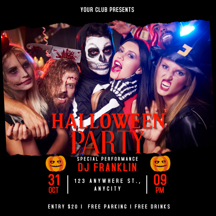 Copy of Halloween Party | PosterMyWall