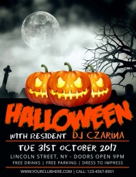 customize 2 300 halloween flyer templates postermywall free halloween templates