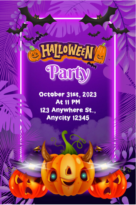 Copy of Halloween Party | PosterMyWall