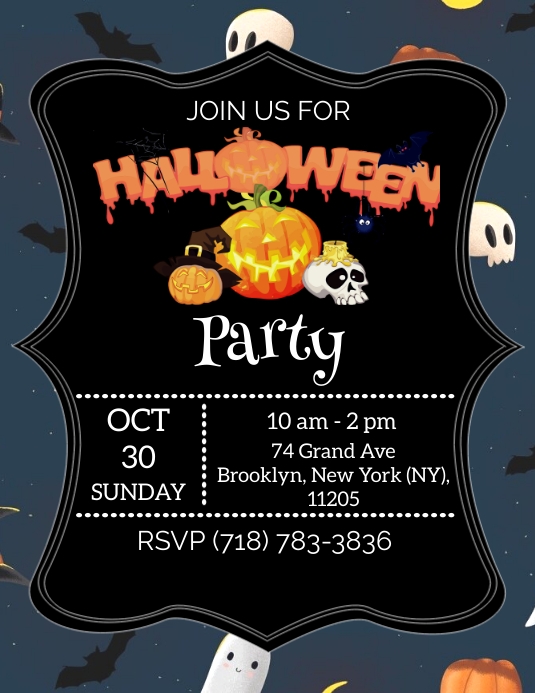 Copy of Halloween Party | PosterMyWall