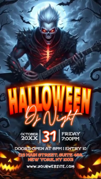 halloween party Instagram Story template