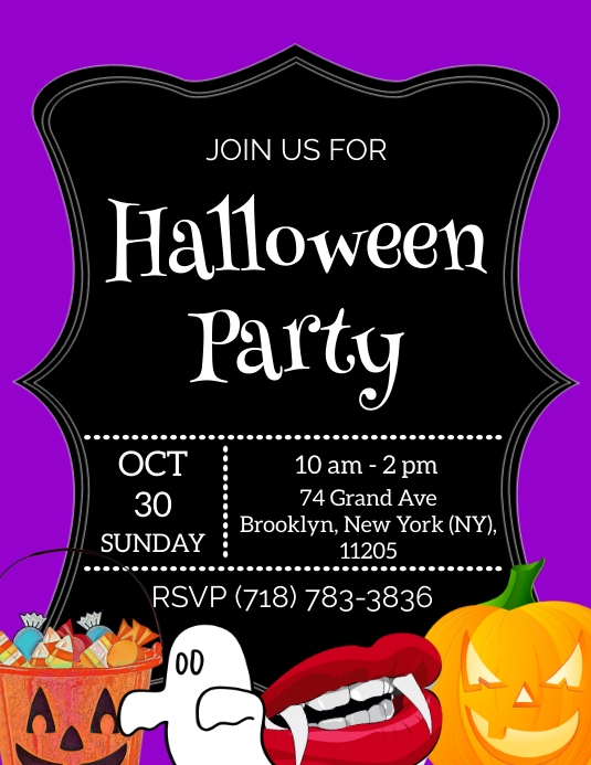 Copy of Halloween Party | PosterMyWall