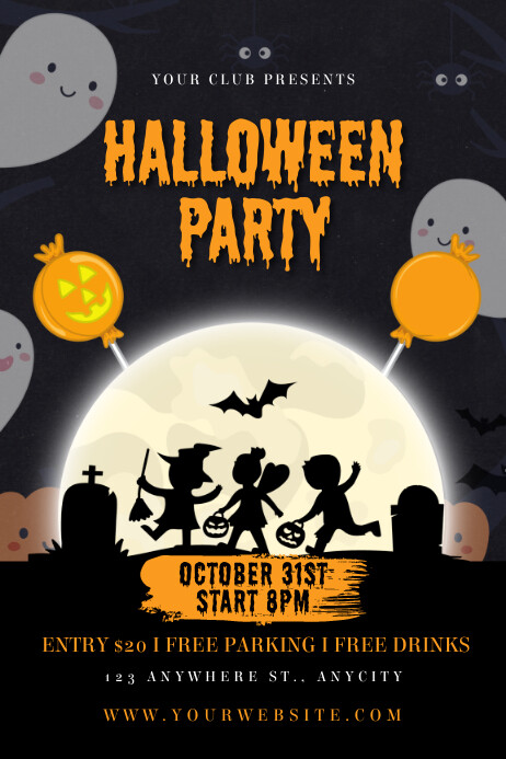 Copy of Halloween Party | PosterMyWall