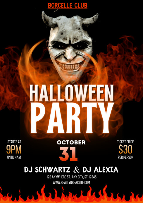 Halloween Party Template PosterMyWall