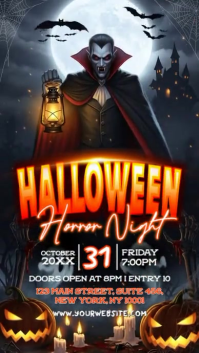 halloween party Instagram Story template
