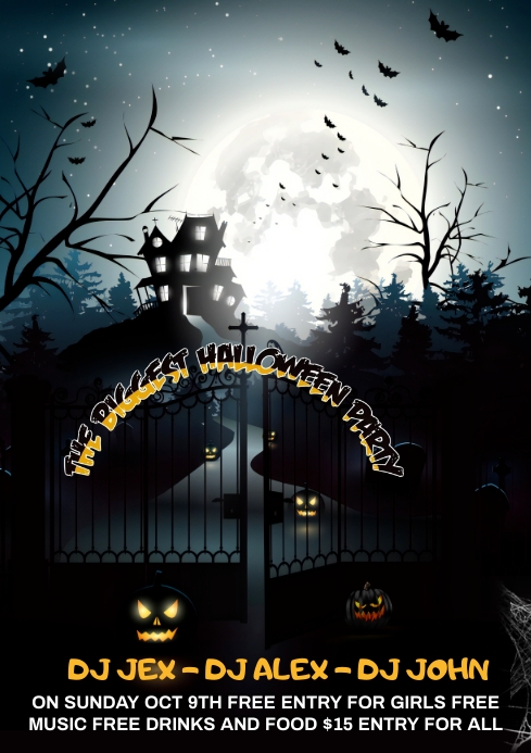 Halloween Party Template PosterMyWall