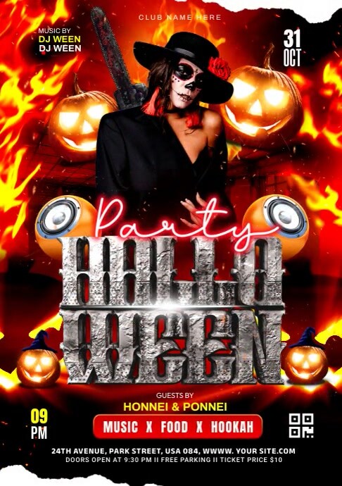 HALLOWEEN PARTY Template PosterMyWall
