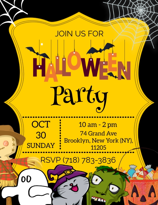Copy of Halloween Party | PosterMyWall