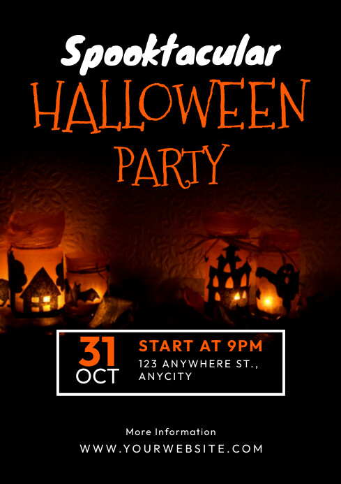 Halloween Party Template PosterMyWall