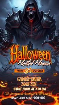 halloween party Instagram Story template