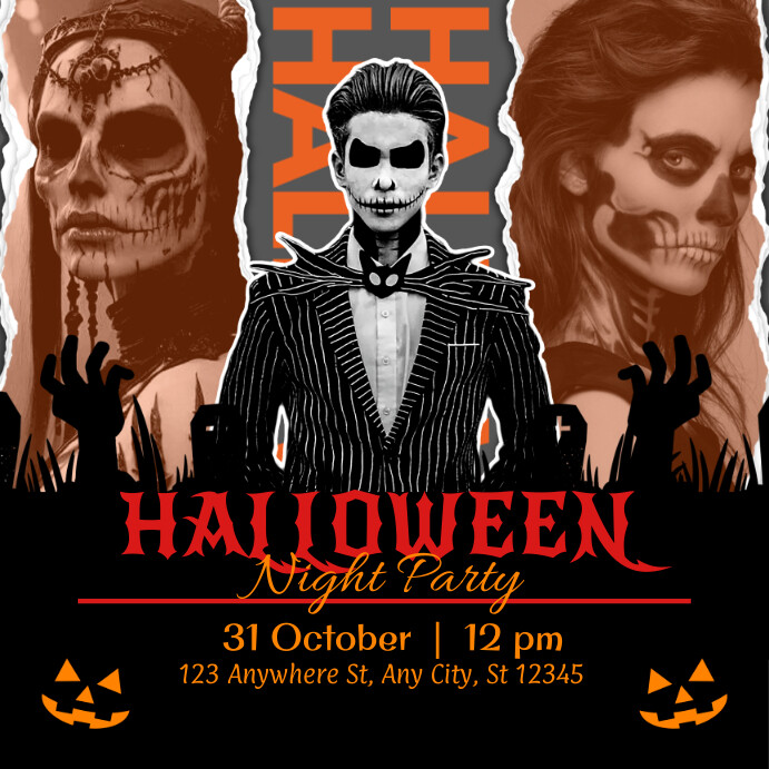 Copy of Halloween Party | PosterMyWall
