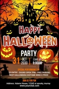 halloween party Gráfico de Tumblr template