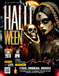 HALLOWEEN PARTY Flyer (US Letter) template