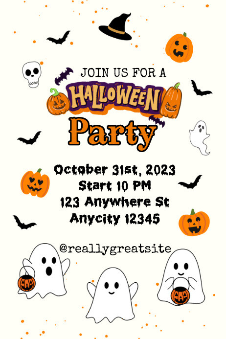 Copy of Halloween Party | PosterMyWall