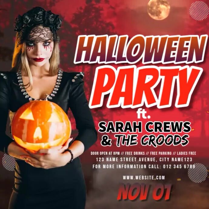 Halloween Party Event Template PosterMyWall