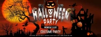 Halloween Party Facebook Cover Photo template