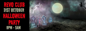 Halloween Party Facebook Cover Photo Template