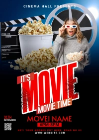 Halloween Party Flyer A2 template