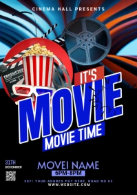 Halloween Party Flyer A5 template