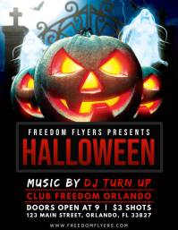 400 Halloween Club Party Customizable Design Templates Postermywall