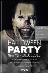 19 390 customizable design templates for halloween bar party