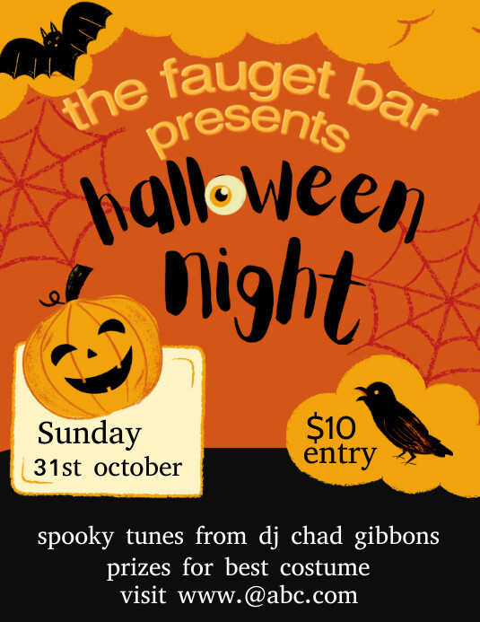 Plantilla de Halloween party flyers | PosterMyWall
