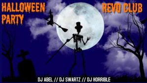 Halloween Party Ekran reklamowy Template