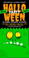 HALLOWEEN PARTY ROLL UP template