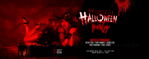 Halloween Party Twitch Banner Twitch-banner template
