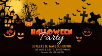 Halloween Party Twitter Post template