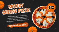 Black Halloween Food Specials Ecrã digital Template - Page 2