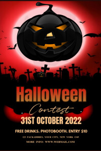 Halloween Poster template