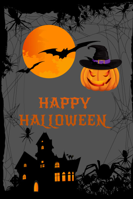 Halloween Poster Template PosterMyWall