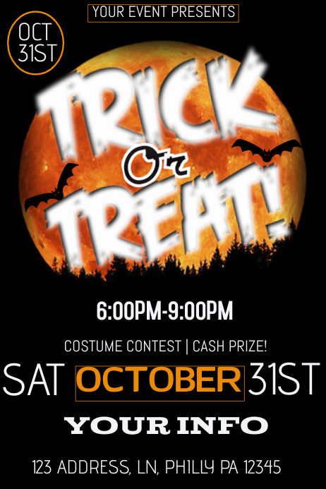 halloween Template | PosterMyWall