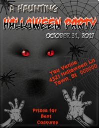 halloween poster template