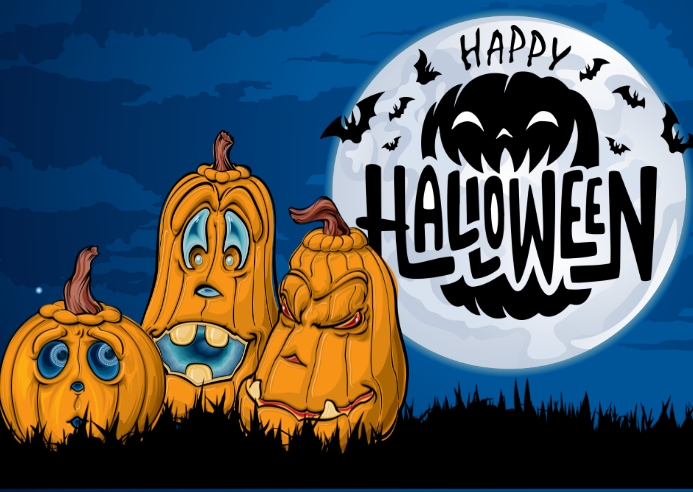 Halloween pumpkin Template | PosterMyWall