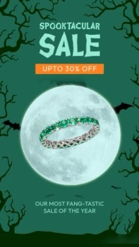 Halloween Retail Sale Instagram Reel Instagram-Reel template