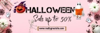 halloween sale ad email header template