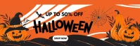 Halloween sale Twitter-Kopfzeile template