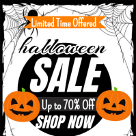 Halloween sale Square (1:1) template