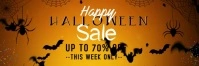 HALLOWEEN SALE Banner 2 × 6' template